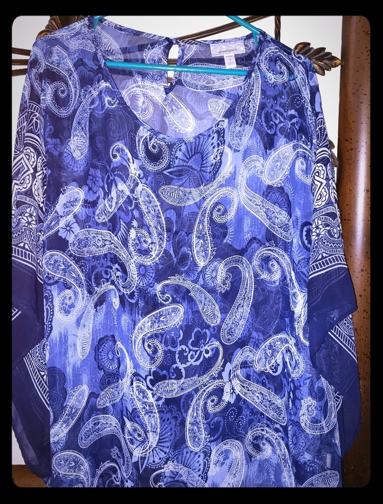 Dress  Barn 3XL free flowing Top